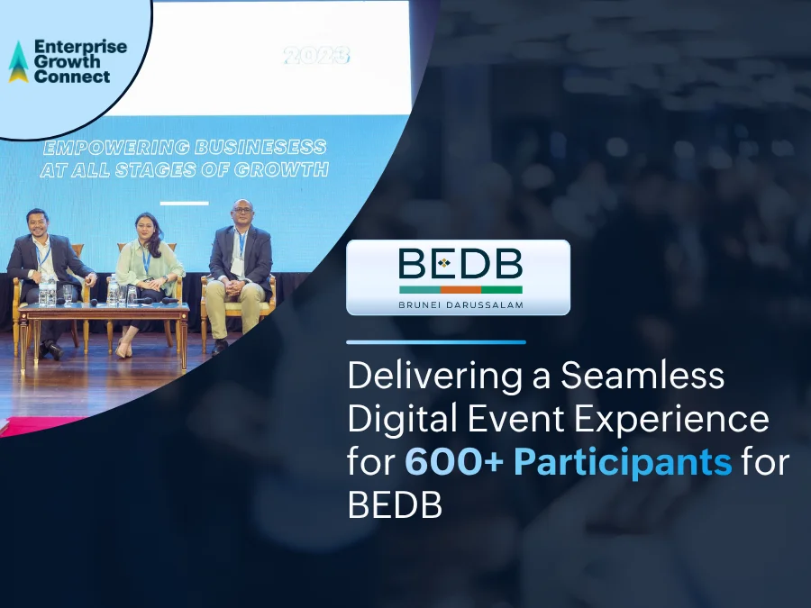 A seamless digital event experience for 600+ participants